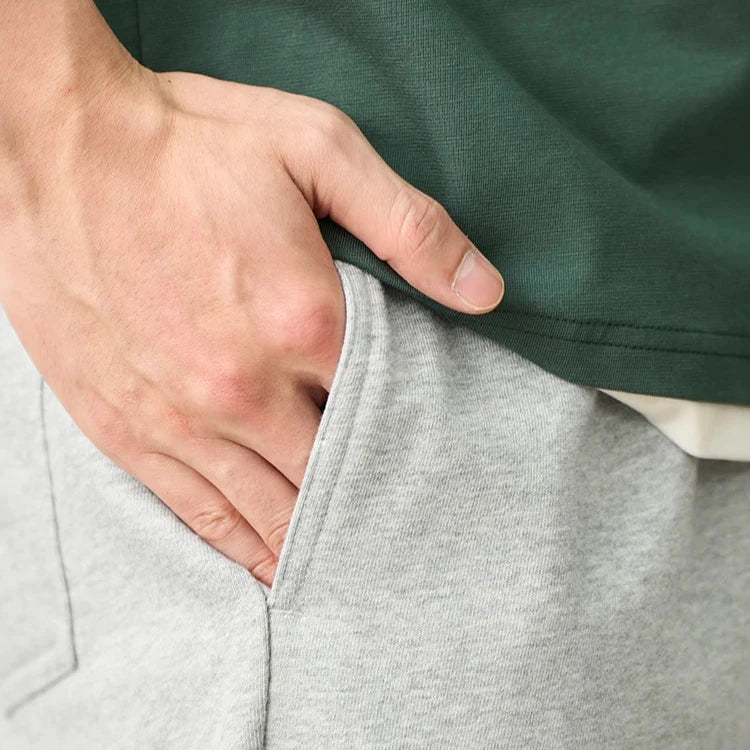 Oversized Raw Hem Shorts