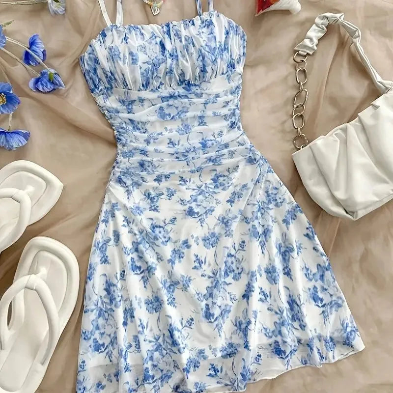 2025 Seaside Backless Sling Dress