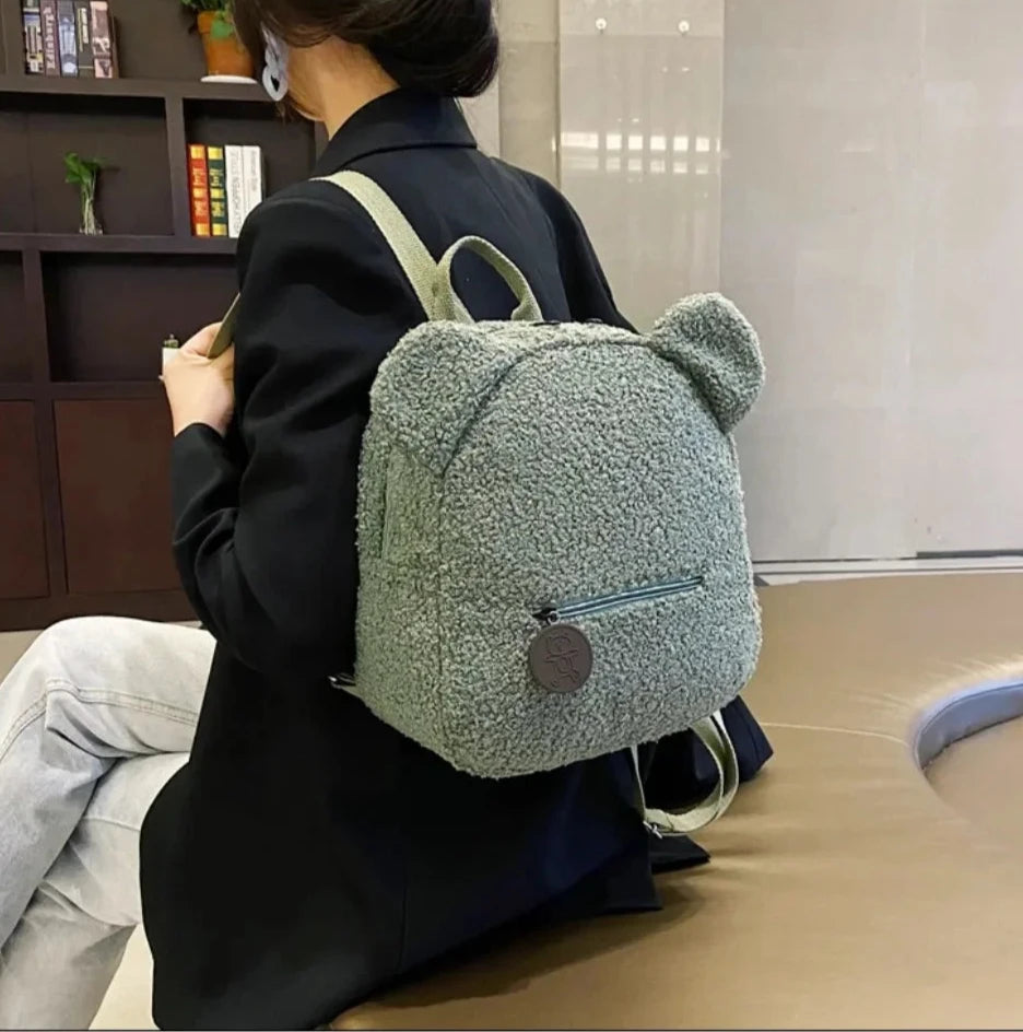 Plush Bear Backpack – Cute &amp; Cozy Daypack