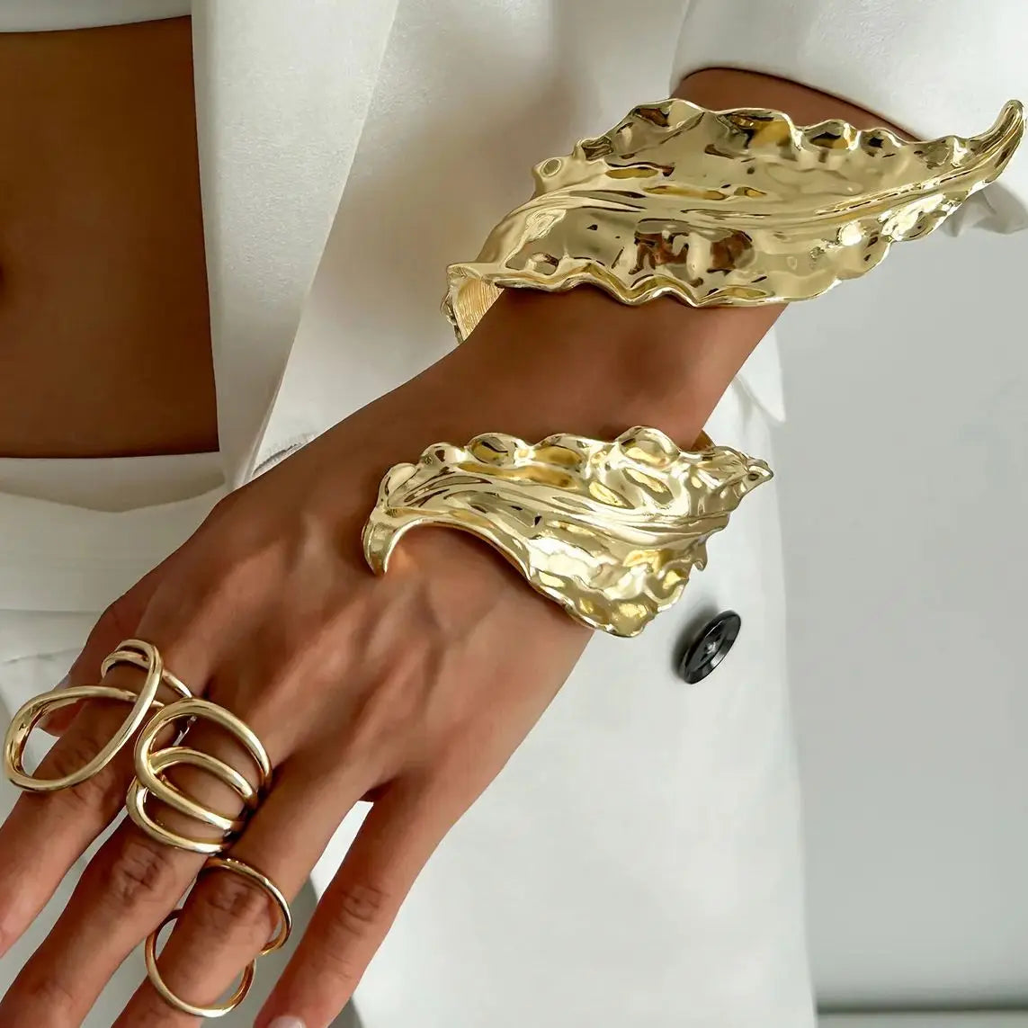 Leaf Wrap Cuff